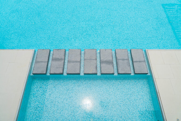 Hormigón impreso para piscina Madrid